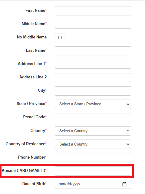 User Information